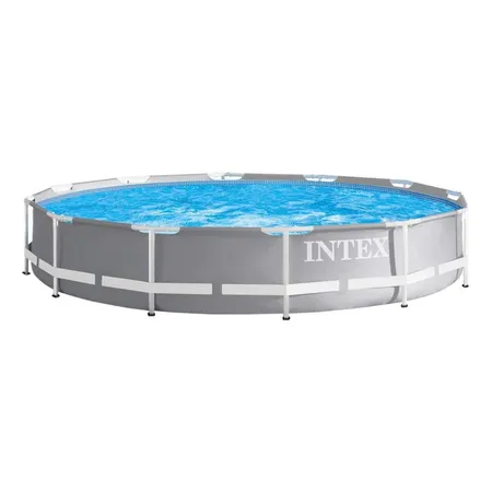 Intex Prism Frame Pool Set, 366x76cm inkl. GS-Pumpe
