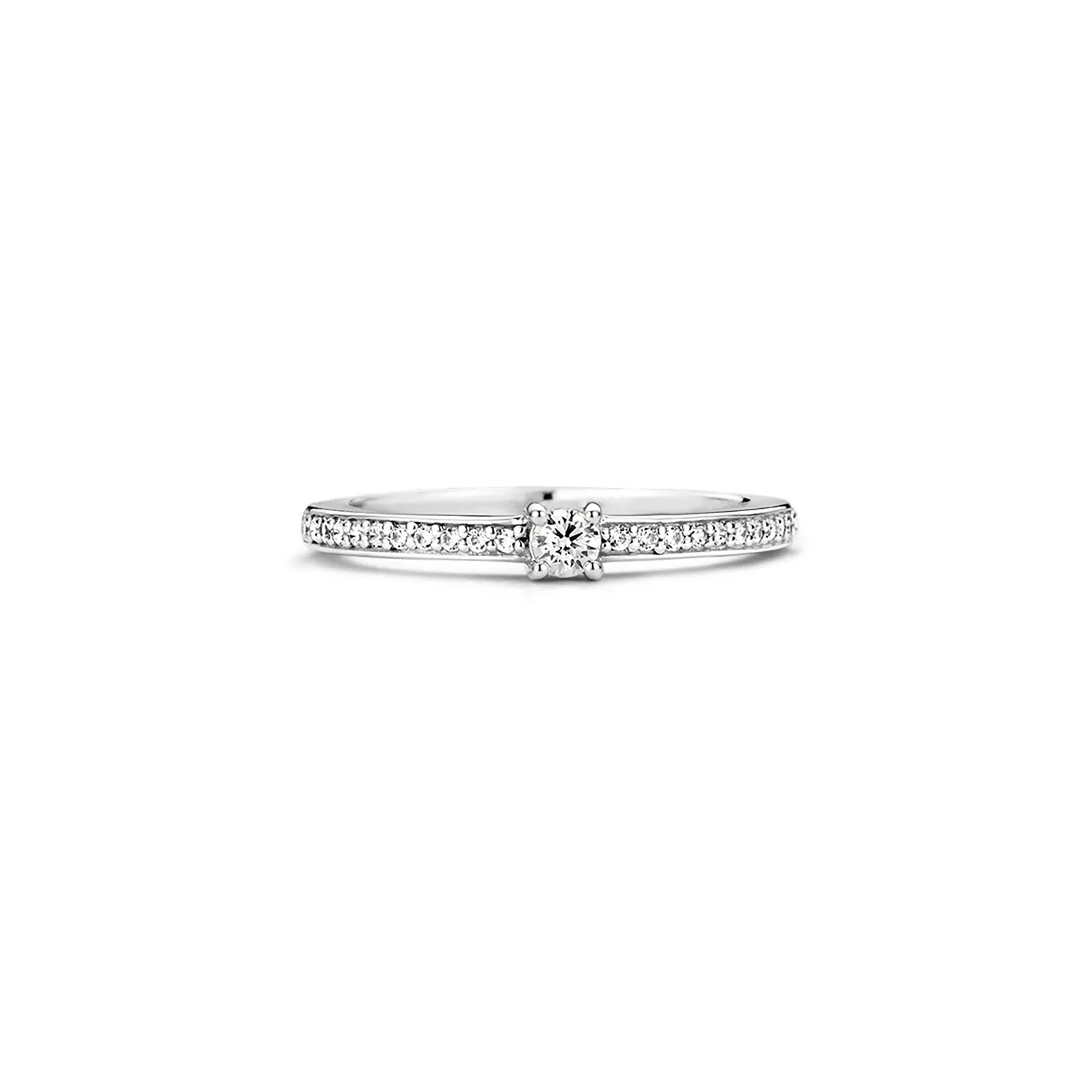 Ti Sento Milano Ring Sølv 1869ZI