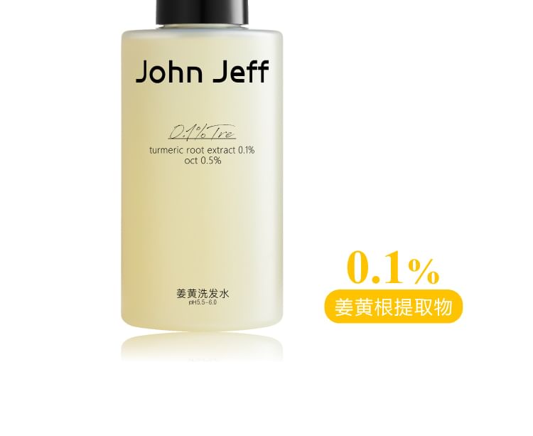 John Jeff - Kurkuma Olie Control Anti-Roos Shampoo
