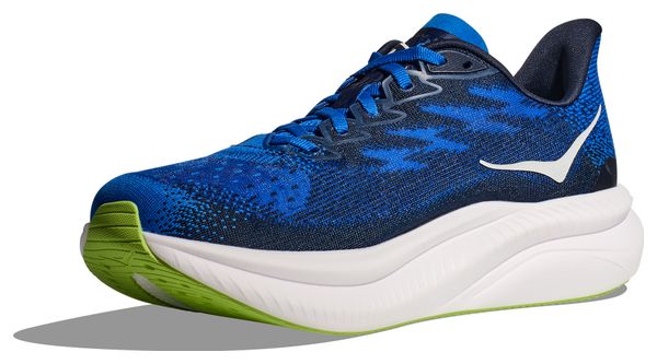 Chaussures Running Hoka Mach 6 Bleu/Blanc Homme