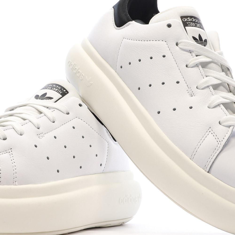 Adidas Baskets Blanches/Noires Femme Adidas Stan Smith Pf W