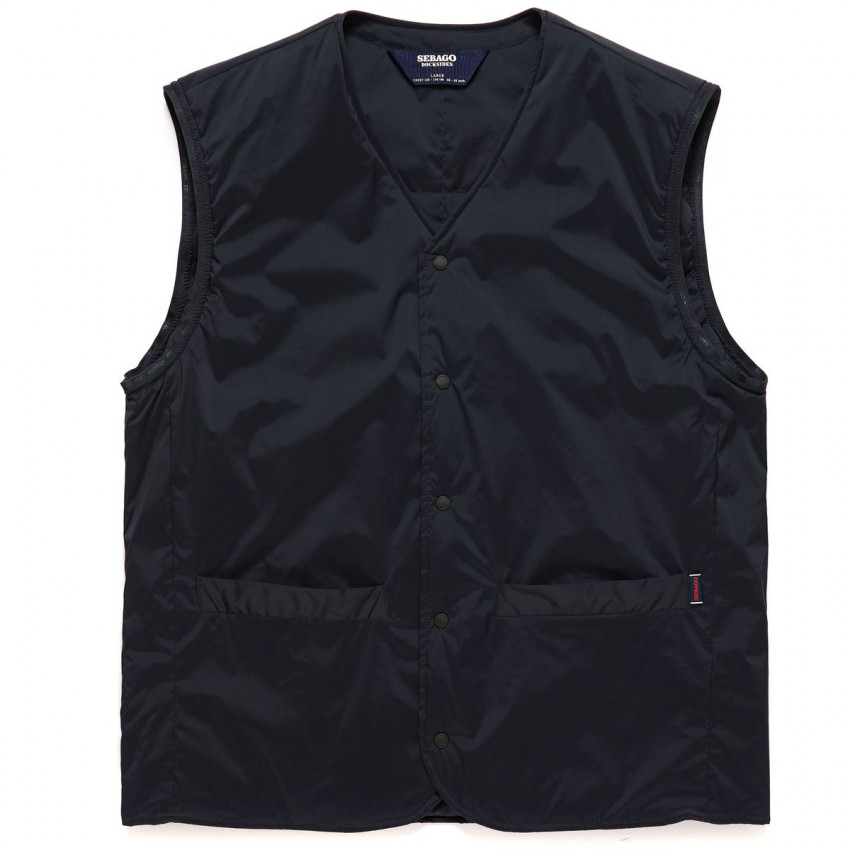 TUCKEDSL BLUE NAVY-VESTE SANS MANCHE SEBAGO HOMME
