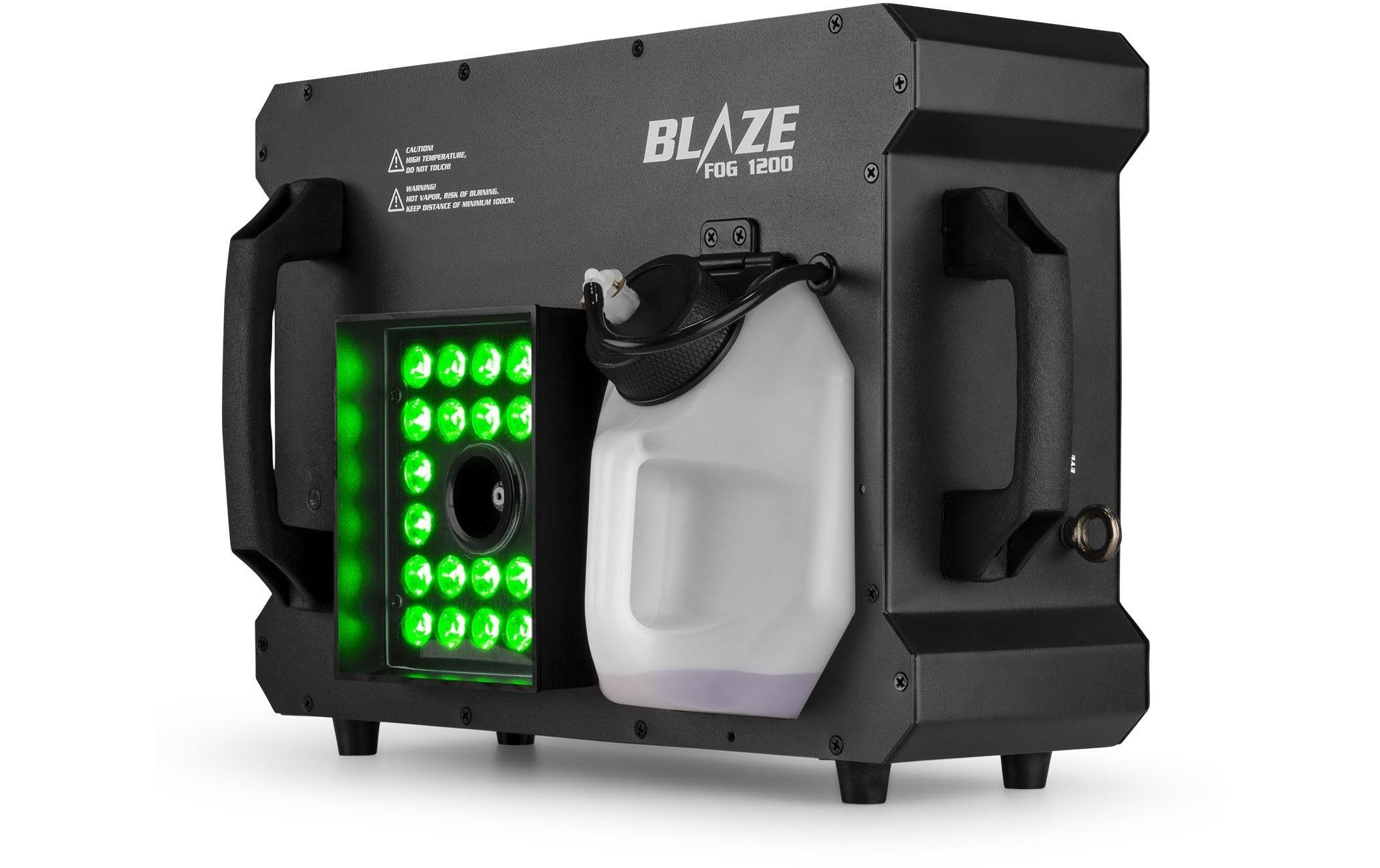 Nebelmaschine BLAZE1200<br>Professionelle Nebelmaschine, um viel Nebel zu erzeugen
