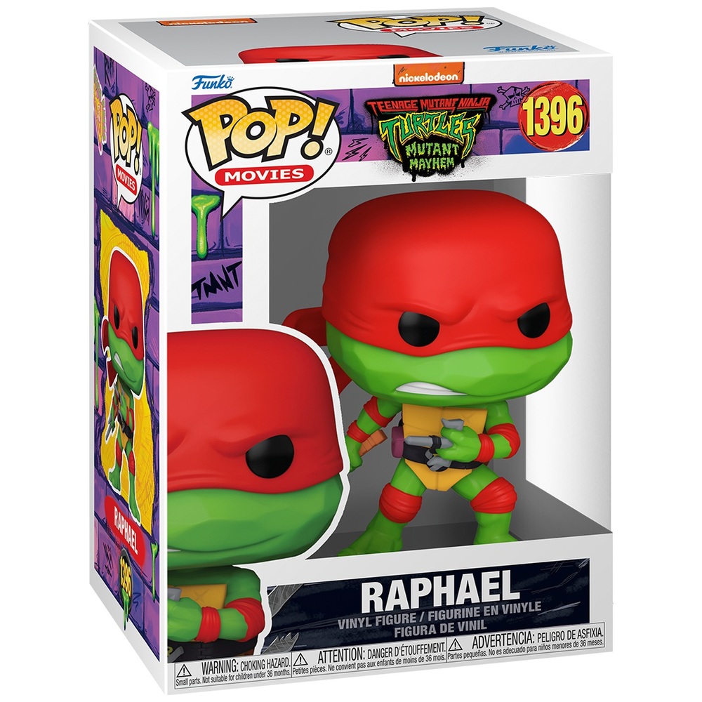 POP! Vinyl 1395: Teenage Mutant Ninja Turtles Raphael Actionfigur