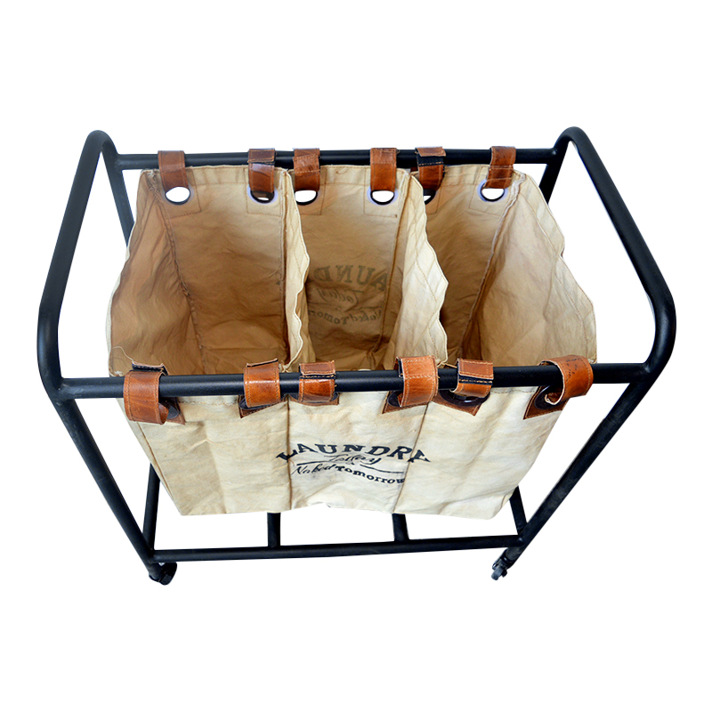 Trolley op wielen (wasmand) #1