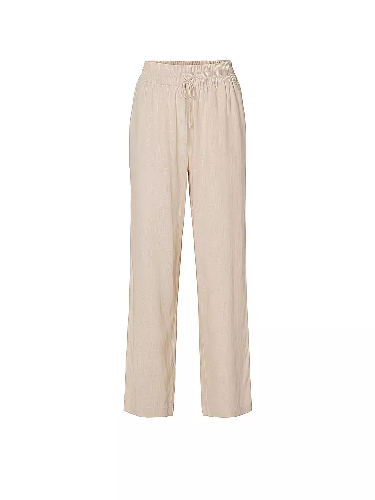 SELECTED FEMME Leinenhose Jogging Fit  SLFVIVA-GULIA beige
