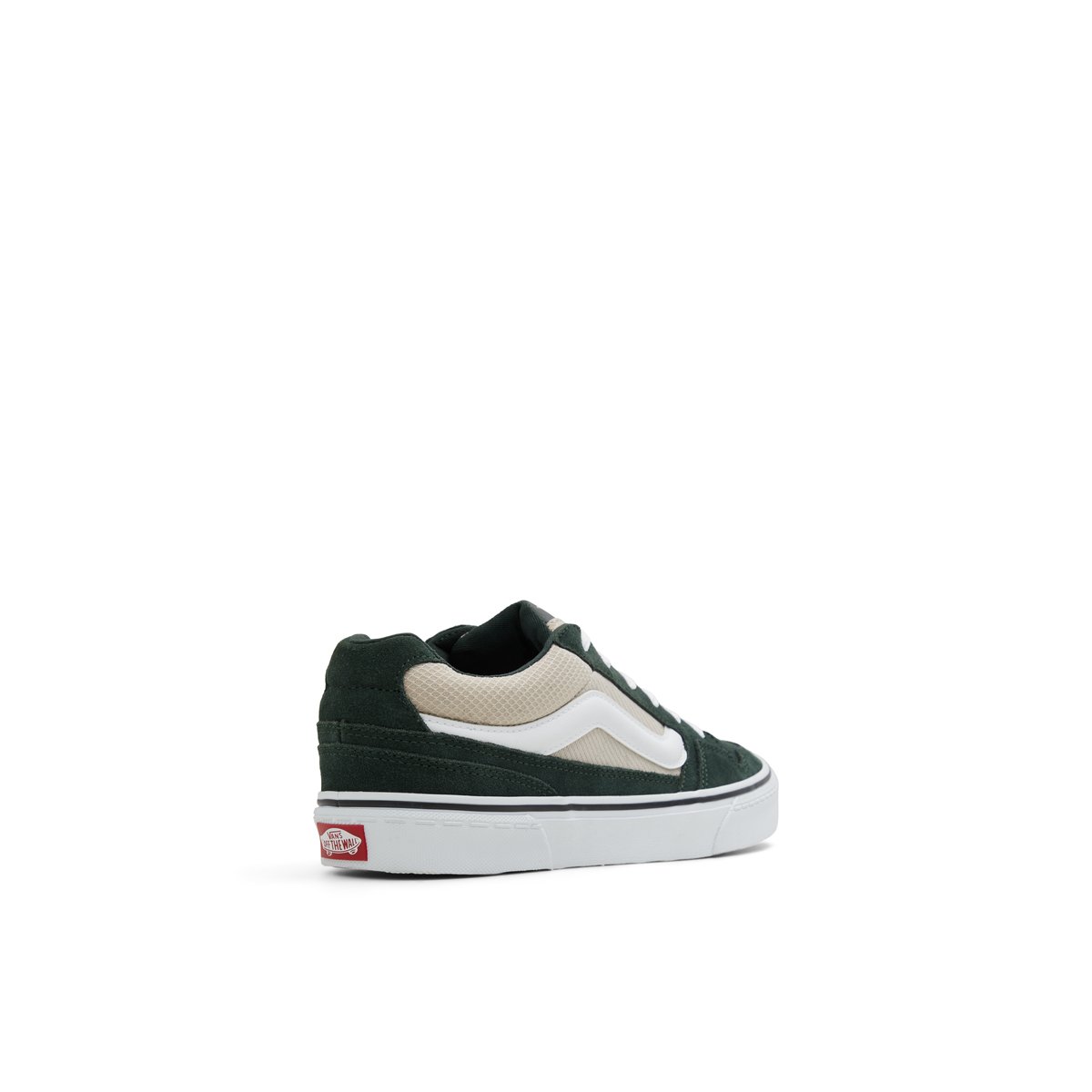 VANS-Caldrone-tb-Baskets de skate - Talon plat - Vert Foncé