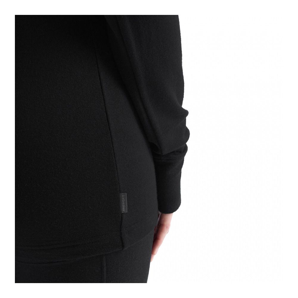 Icebreaker QUANTUM III - Sweat Femme black