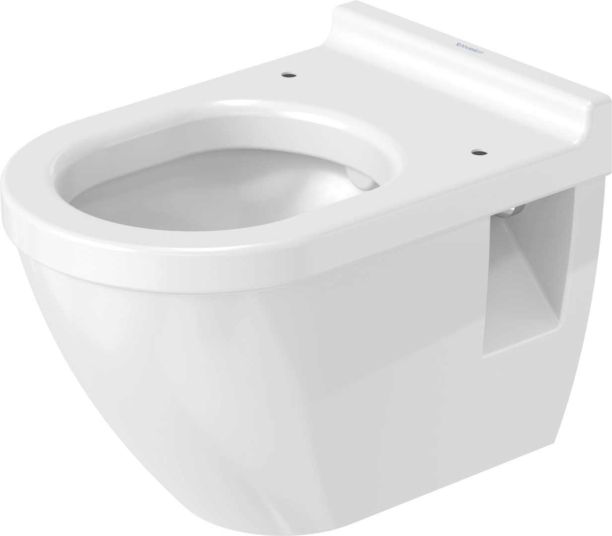 Duravit Starck 3 hangend toilet met softclose zitting wit glans