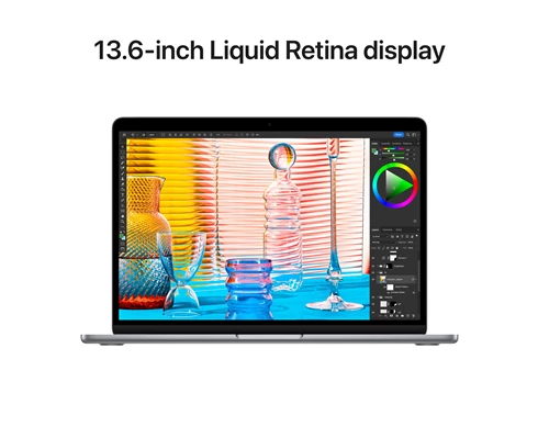 Apple 13-inch MacBook Air - M2 chip 8-core CPU   10-core GPU, 8GB RAM, 512GB SSD - Space Grey