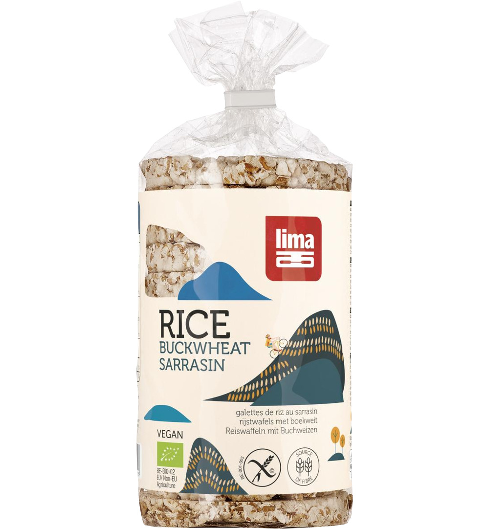 Lima Rijstwafels Met Boekweit Bio (100 gr)