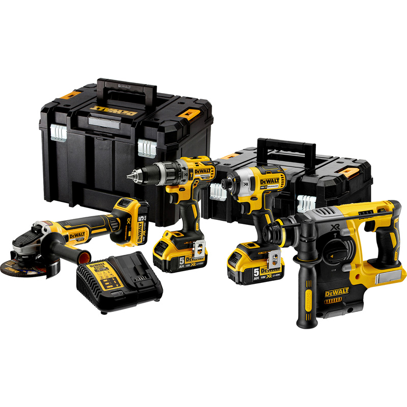 DeWALT DCK422P3T-QW XR combopack 18V 3x 5,0Ah Li-ion