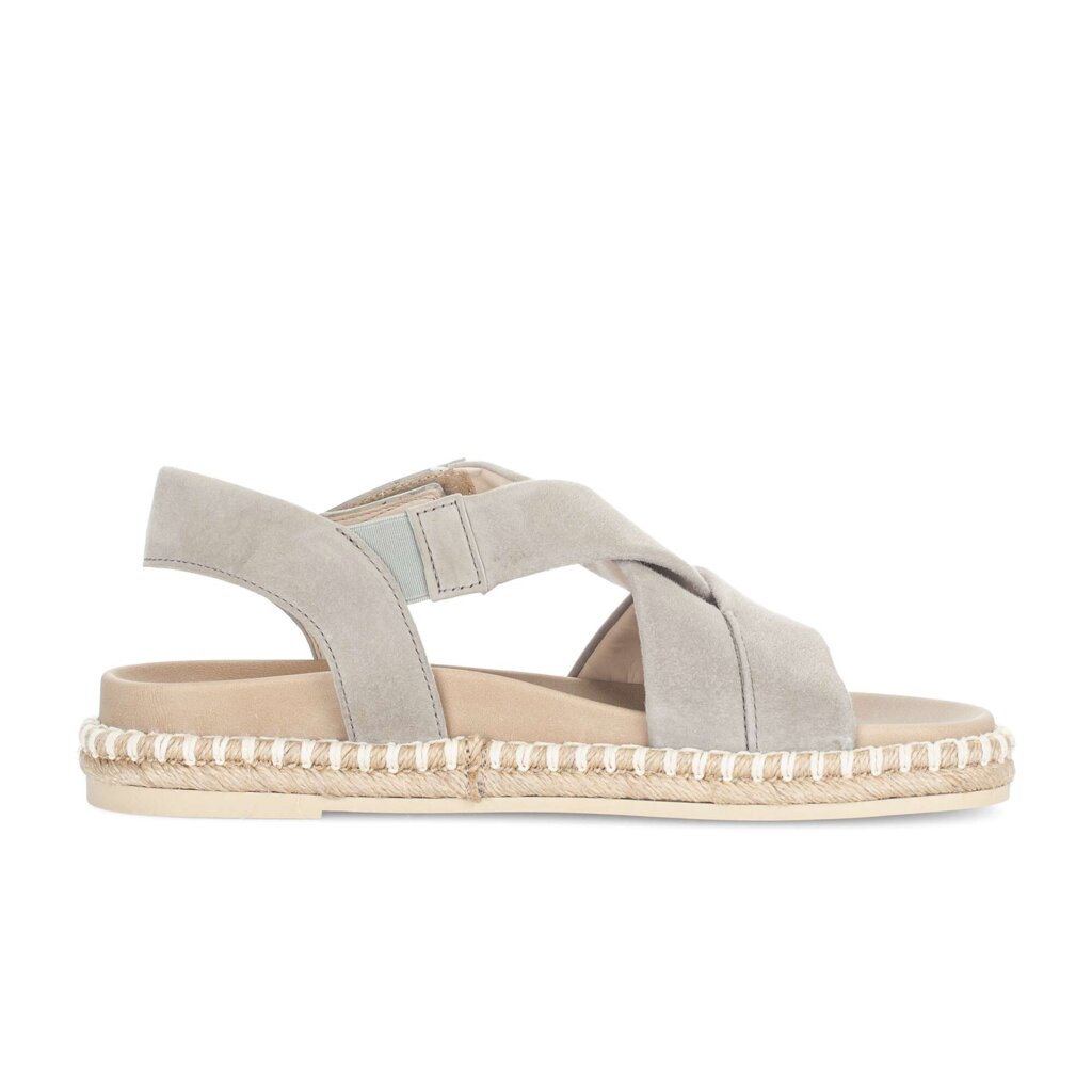 Sandal met riempjes groen