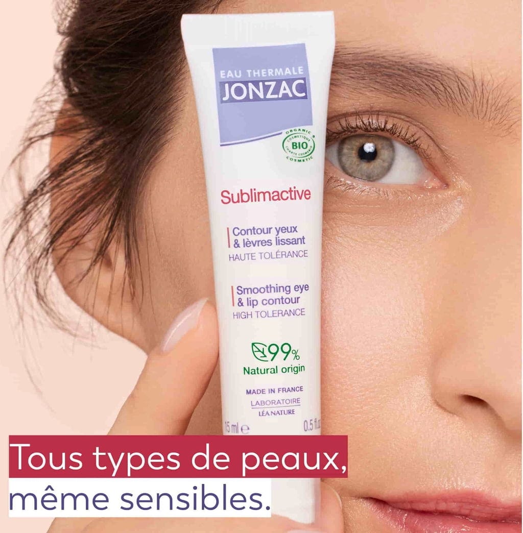 Eau Thermale JONZAC  Sublimactive Eye & Lips Contour Cream, 15 ml