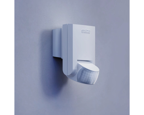 Steinel IS 130-2 130° infrarood bewegingsmelder IP54 binnen + buiten 12 m bereik wit