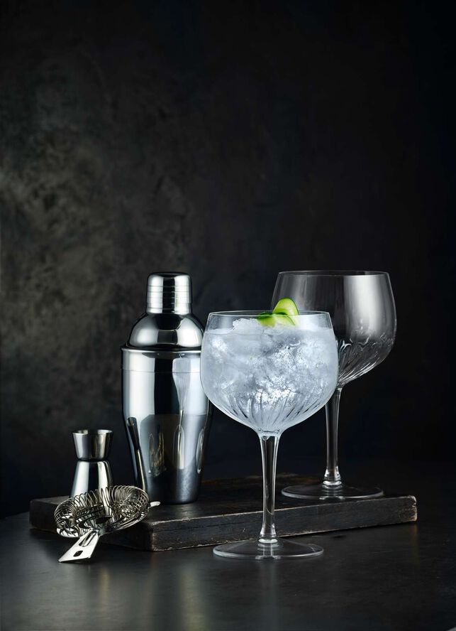 Luigi Bormioli Mixology 2 stk. spansk gin & tonic-glas Klar