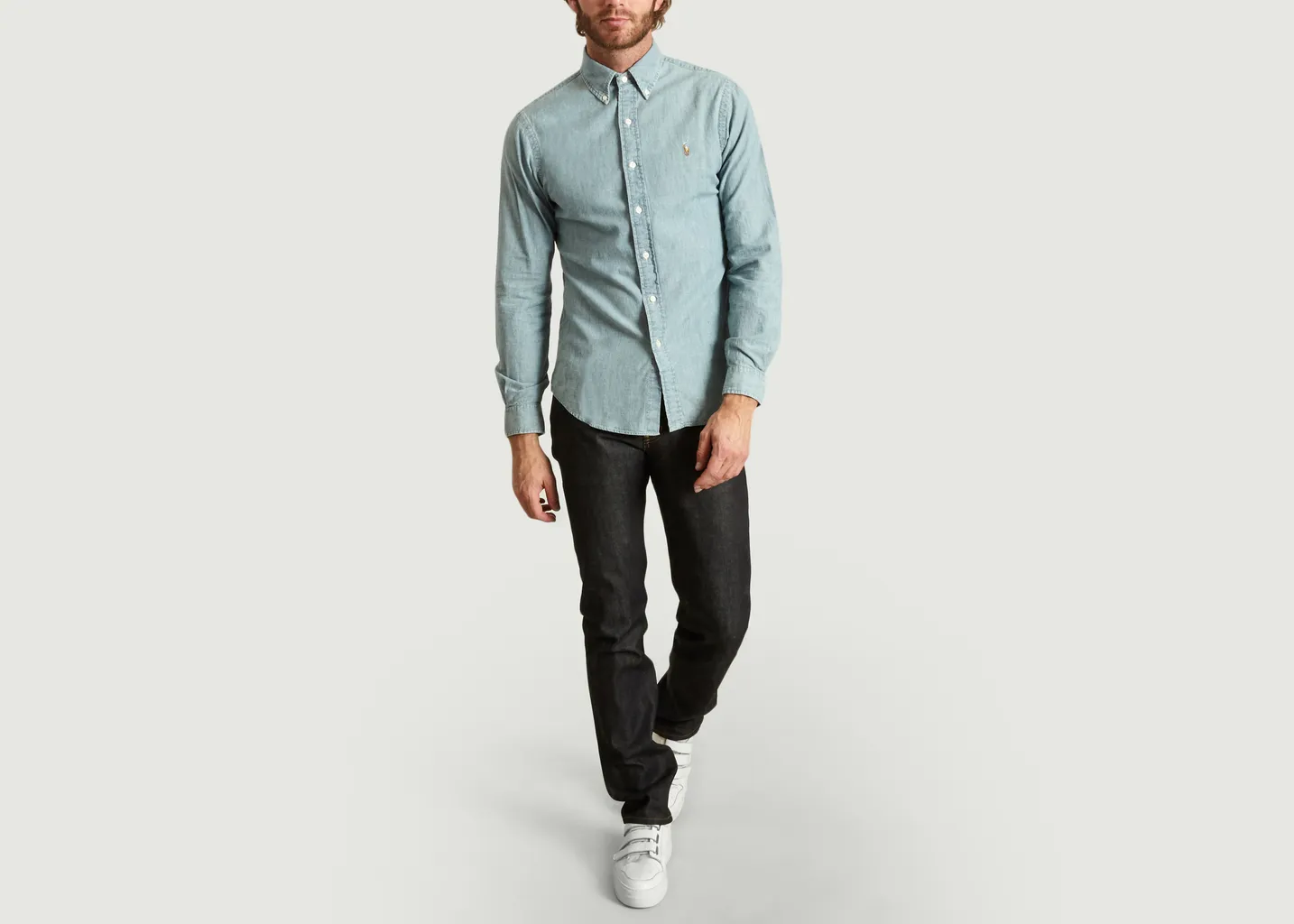 Chemise Cintrée en Chambray Polo Ralph Lauren