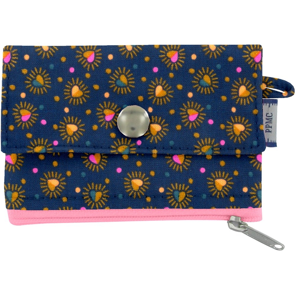 Mini Pochette Porte-Monnaie Coeur Scintillants