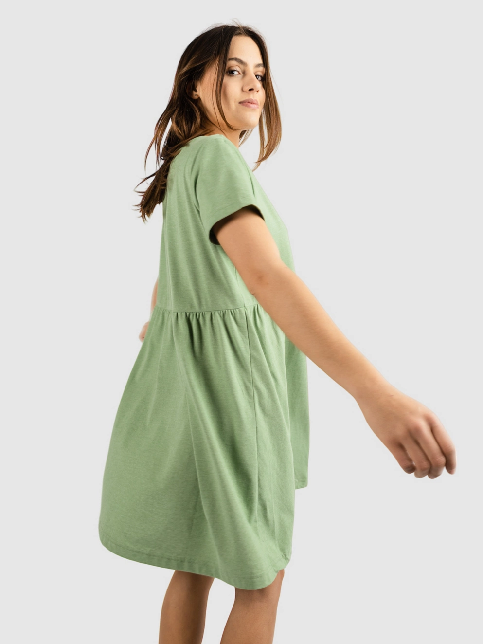 Kazane Anja Dress aspen green hthr
