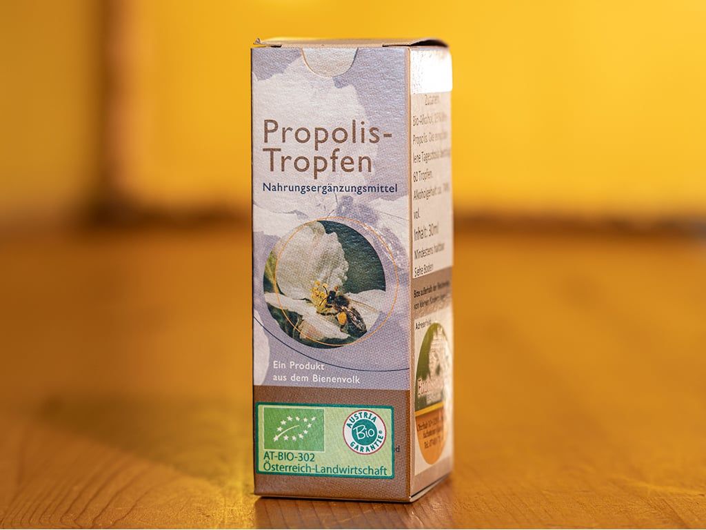 Bio Propolis Tropfen von Bio-Imkerei Fuchssteiner