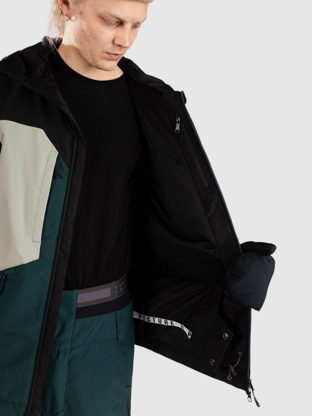 Picture Bangup Jacket pdrsa pine black shadow