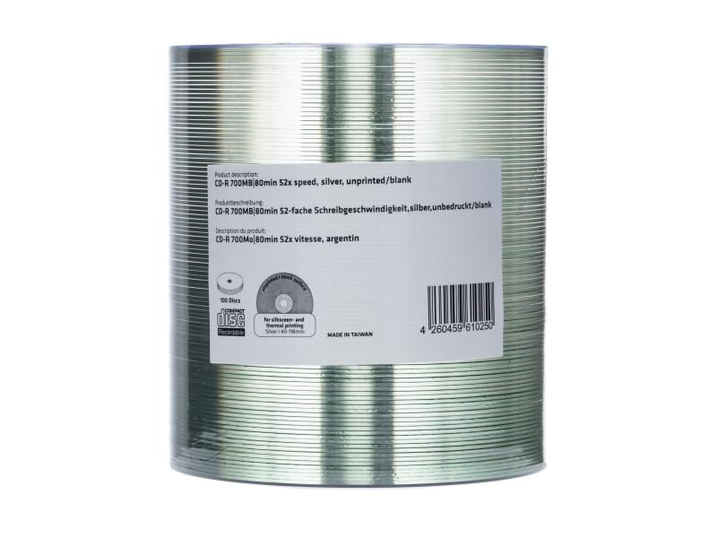 MediaRange CD-R 0.7 GB, Spindel (100 Stück) CD-Rohlinge
