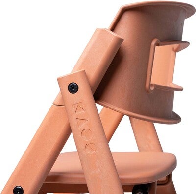 KAOS Klapp Matstol Recycled, Terracotta Pink