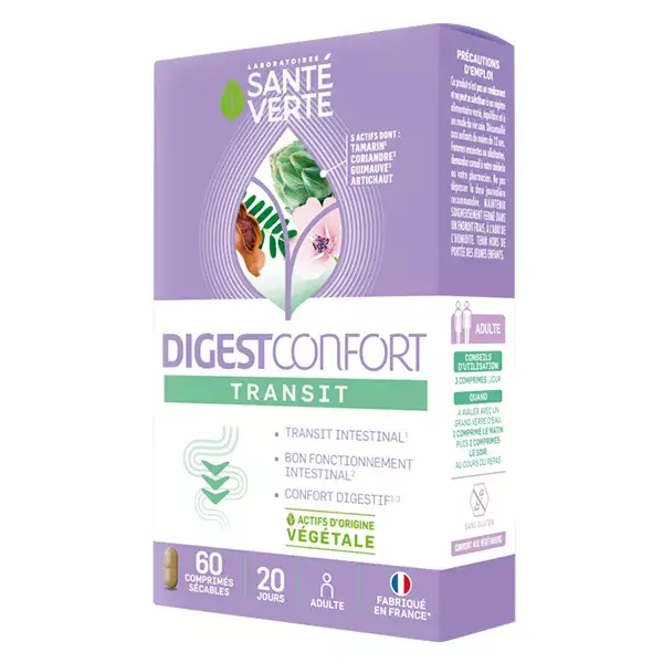 Santé Verte DigestConfort Transit 60 comprimidos