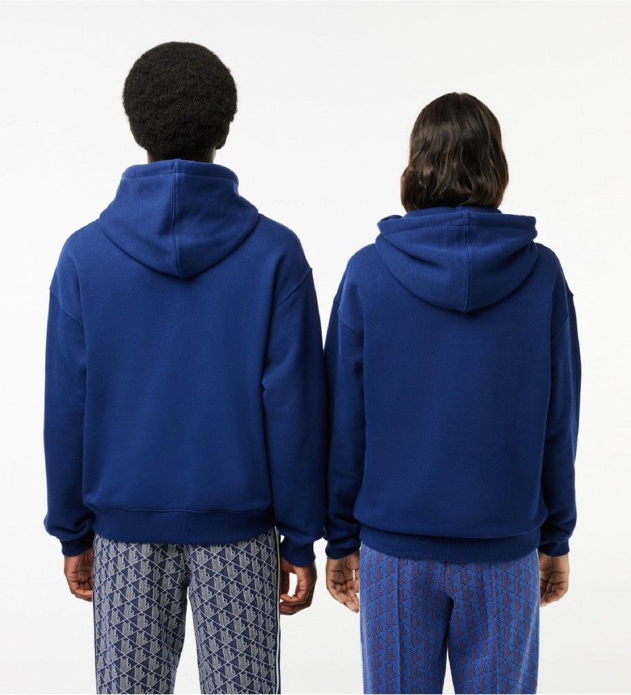 Moletom com capuz Lacoste Loose Fit Jogger - Azul Marinho