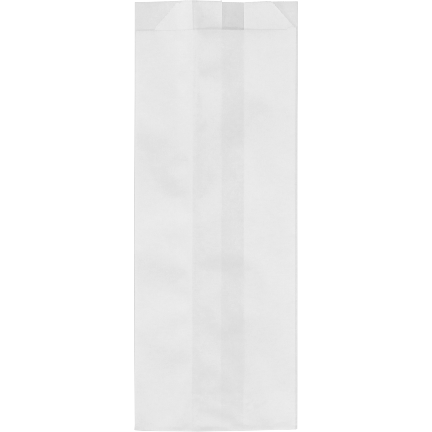 Zak, Snackzak, Ersatzpapier, Nr. 25, 0,5 pond, 10.5/ 4,25x27cm, wit