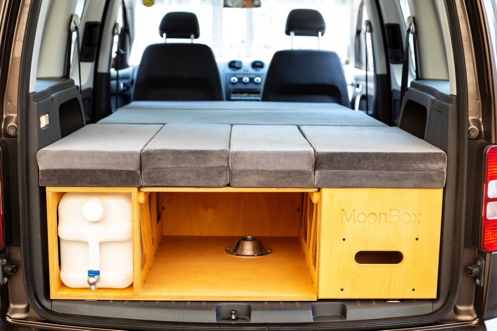 Moonbox Campingbox 115 Modify passend für Minivan natur