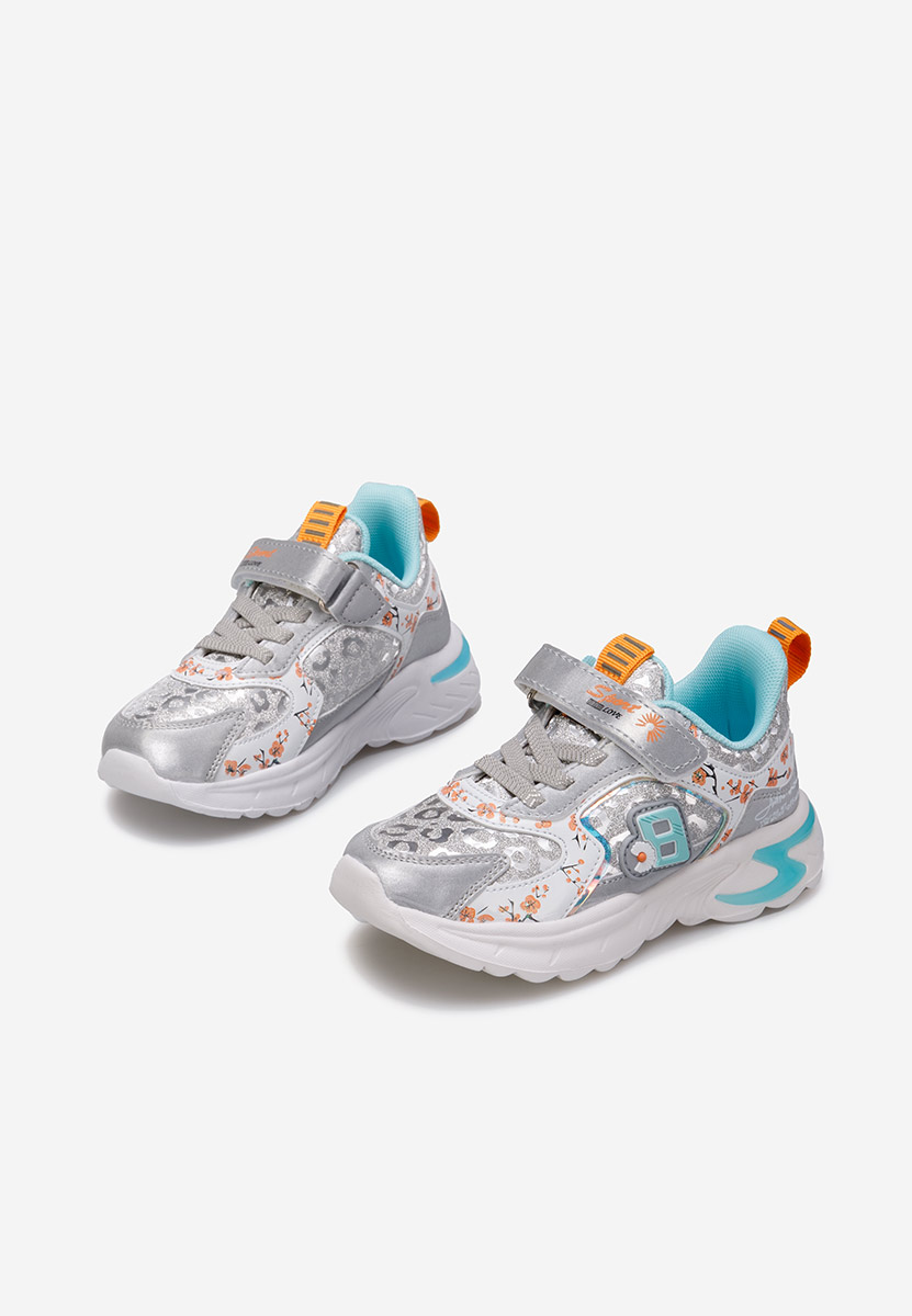 Baskets pour filles gris Lalia