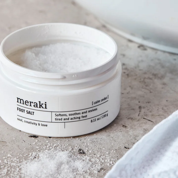 Meraki - Fusssalz, Calm cedar, 200 g