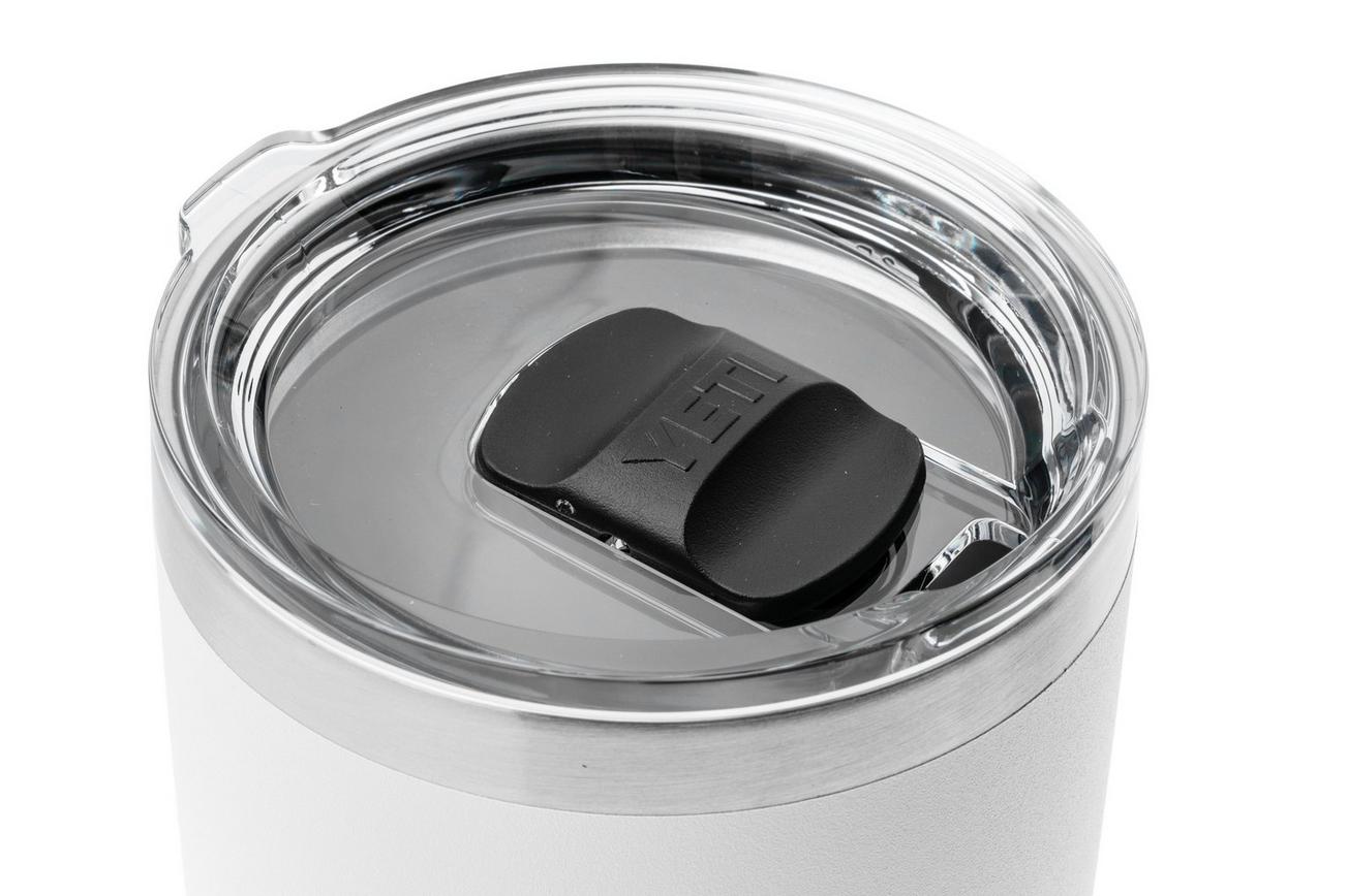 Yeti Rambler Tumbler Cup 30oz Mag Slider Lid, White, thermosbeker met deksel, 887 ml