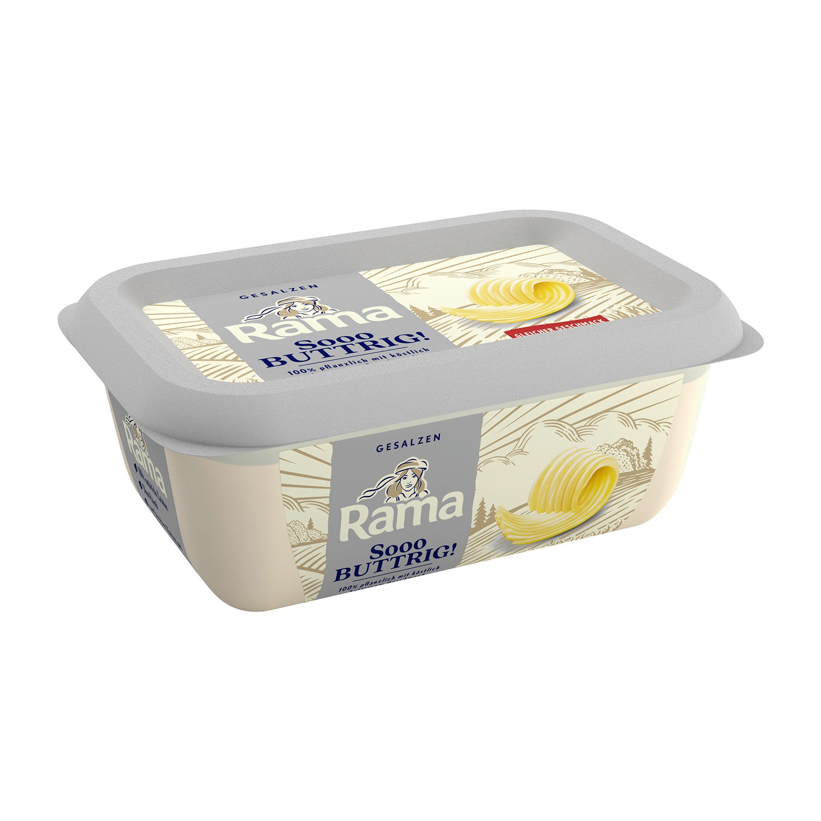 Rama mit Butternote Meersalz