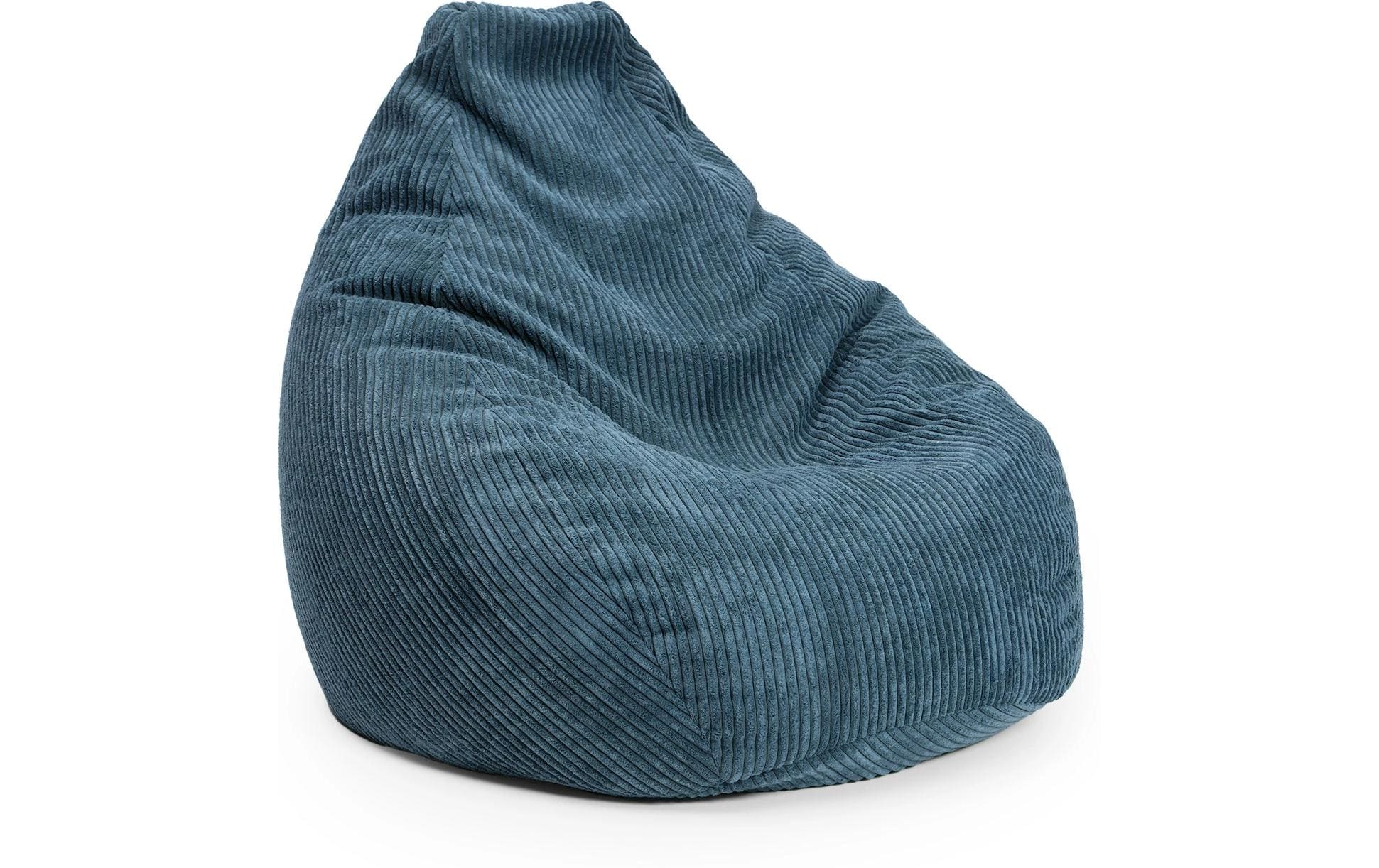 Sitzsack Giant Cord 400 L, Blau<br>Sitzsack für innen und aussen