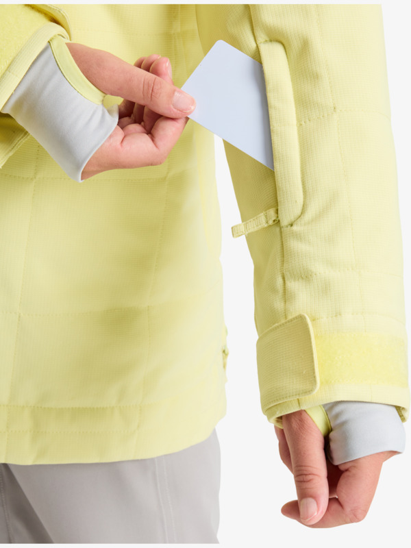 Radiant Lines Overhead 15K Veste de snow technique Jaune Femme