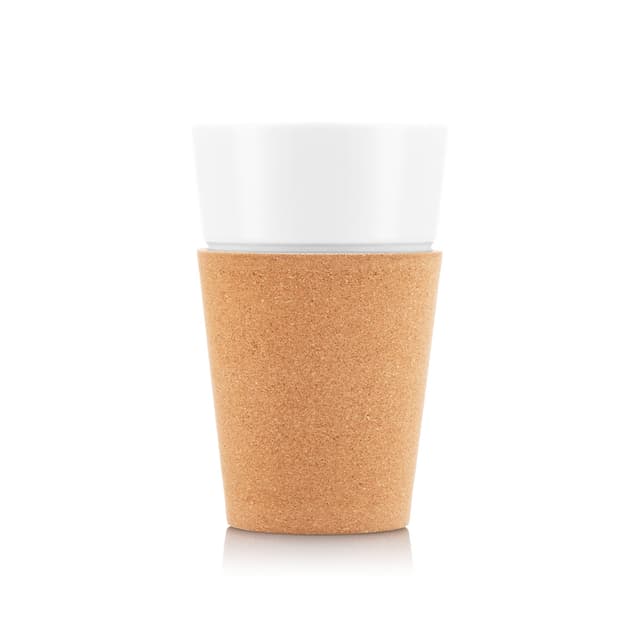 Bodum 2 stk. porcelænskrus BISTRO 0.6 L