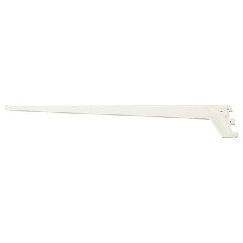 Handson drager enkel railsysteem wit 35 cm