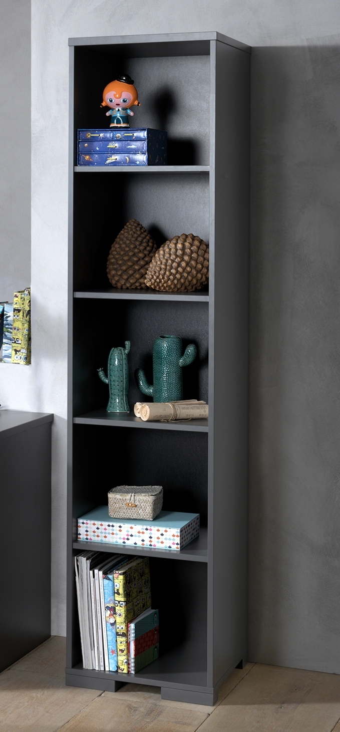 Regal LONDON - anthrazit - 195 cm hoch