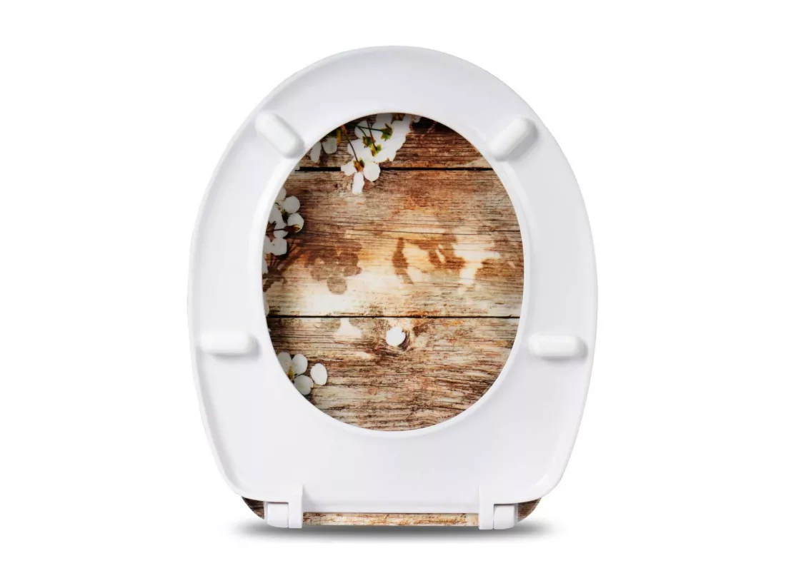 Abattant WC Siège de blanche 45.5 x 37.1 x 45.5 cm 19_0000705