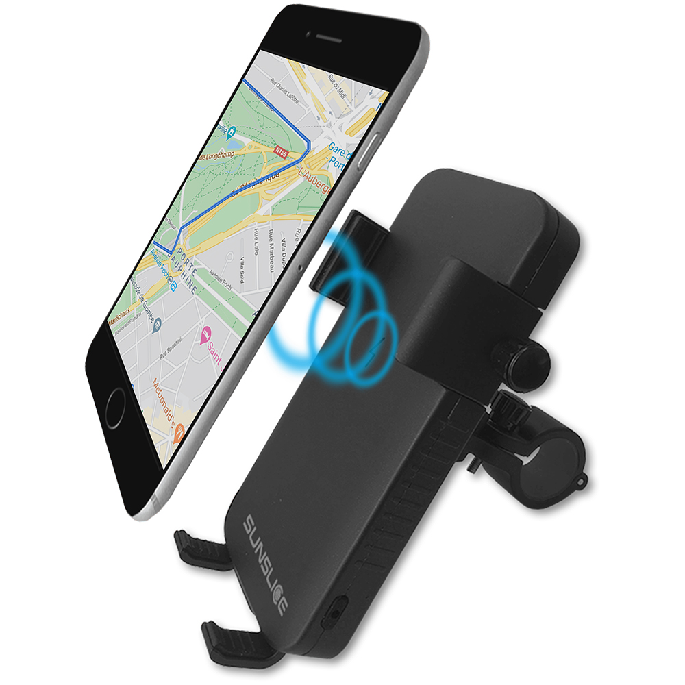 Sunslice - Support smartphone Cyclotron Noir