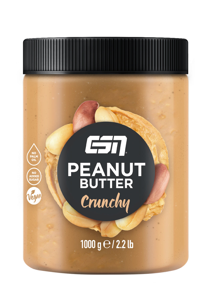 Erdnussbutter ohne Zucker-Zusatz ESN Peanut Butter