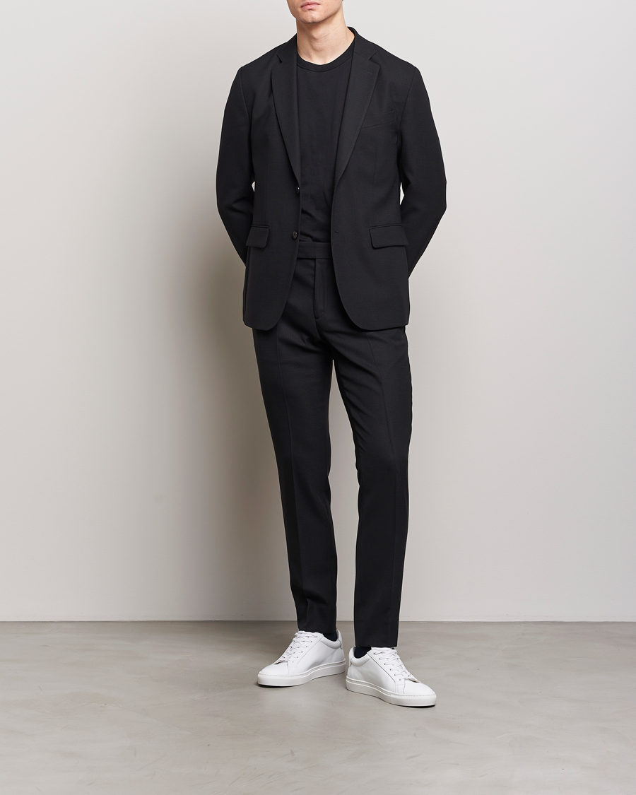 J.Lindeberg Grant Active Hopsack Pants Black