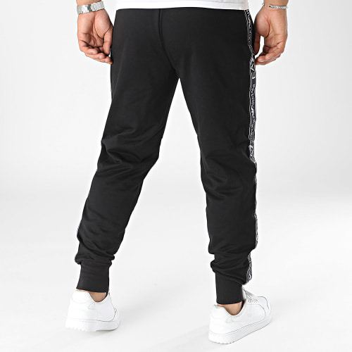 Pantalon Jogging A Bandes 6RPP54-PJ05Z Noir