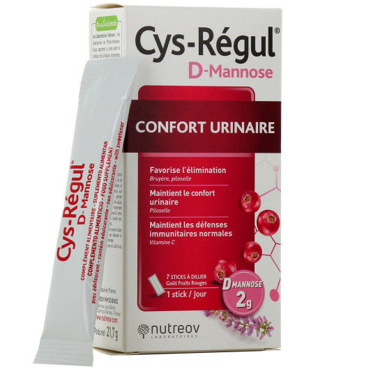 Nutreov Cys Regul D-Mannose et cranberry - Confort urinaire
