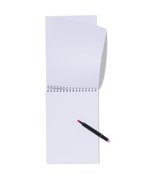 carnet de croquis avec spirale A4 220g