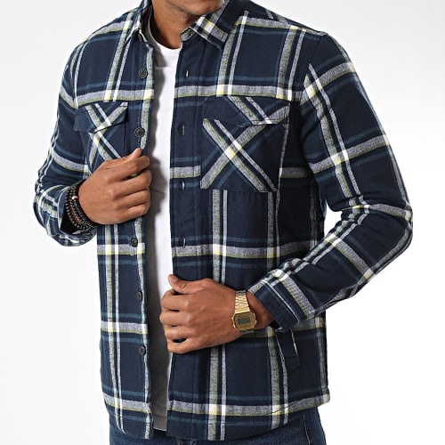 Surchemise A Carreaux Hesperus Bleu Marine