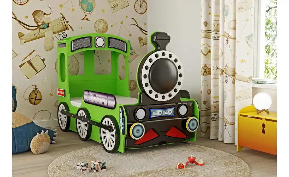 Autobett Lokomotive Autobett