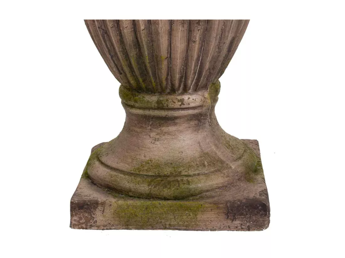 Vase décoratif en magnésie 29x29x50h